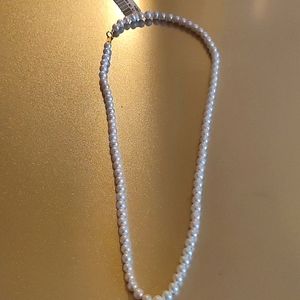 Gem Pearl Necklace